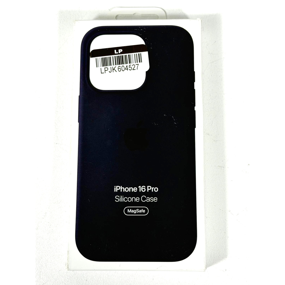 Apple iPhone 16 Pro Silicone Case with MagSafe MYYJ3ZM/A - Black
